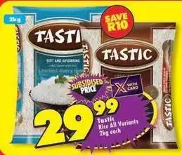 Tastic - rice all variants