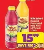 Shoprite Wild island - flavoured concentrated dairy blend offer