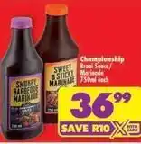 Shoprite Broai sauce/marinade offer