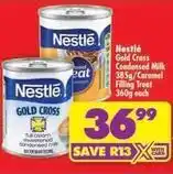 Shoprite Nestlé - gold cross condensed milk filling treat offer