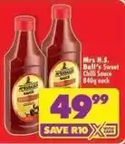 Shoprite Sweet chilli sauce offer