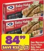 Shoprite Sea harvest - baby hake frozen plain offer