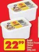 Goldi - chicken livers