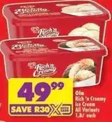 Shoprite Ola - ice cream offer