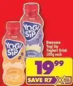 Shoprite Danone - yogurt drink offer