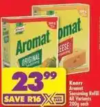 Shoprite Knorr - seasoning offer
