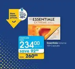 Clicks Essentiale extreme 300mg offer