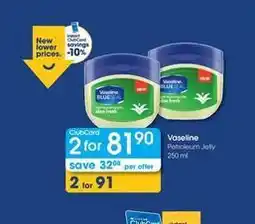 Clicks Vaseline - petroleum jelly offer