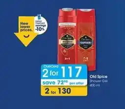 Clicks Old spice - shower gel offer