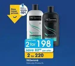 Clicks Tresemmé - haircare products offer