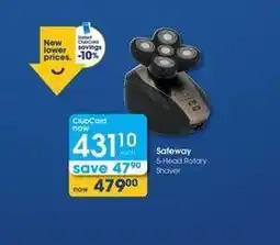 Clicks Safeway - 5-head rotary shaver offer