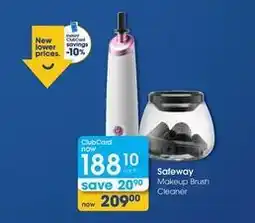 Clicks Safeway - makeup brush cleaner offer
