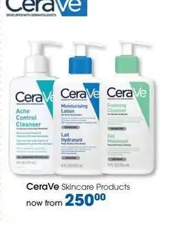 Clicks Skincare products offer