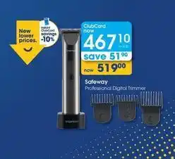 Clicks Safeway - professional digital trimmer offer