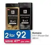 Clicks 3-in-1 shower gel offer
