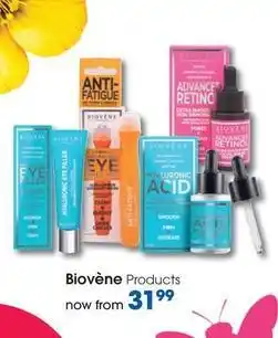 Clicks Biovene products offer