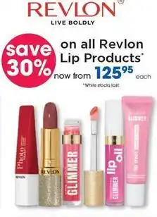 Clicks Revlon - lip products offer