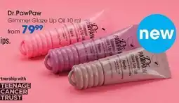 Clicks Trust - glimmer glaze lip oil offer
