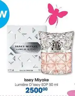 Clicks Issey miyake - lumière d'issey edp offer