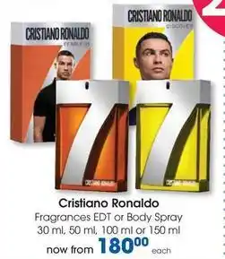 Clicks Fragrances edt or body spray offer