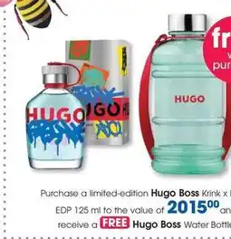 Clicks Hugo boss - limited-edition krink x hugo edp 125 ml offer