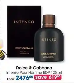 Clicks Dolce & gabbana - intenso pour homme edp offer