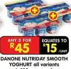 Shoprite Danone - danone nutri day smooth yoghurt offer