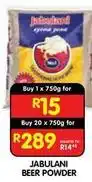 Shoprite Beer powder offer