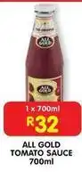 Shoprite All gold - tomato sauce offer