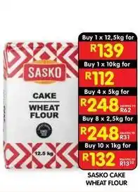 Shoprite Sasko - cake wheat flour offer