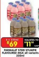 Shoprite Parmalat - steri stumpie flavoured milk offer