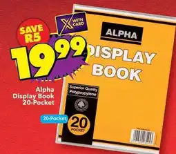Shoprite Display book 20-pocket offer