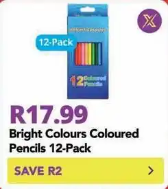 Shoprite Coloured pencils offer