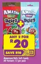 Shoprite Belts soft candy offer