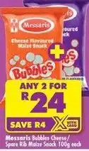 Shoprite Messaris - bubbles cheese/spare rib maize snack offer