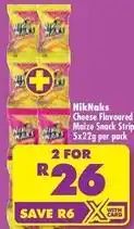 Shoprite Cheese flavoured maize snack strip offer