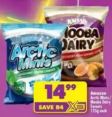 Shoprite Arctic mints / mooba dairy sweets offer