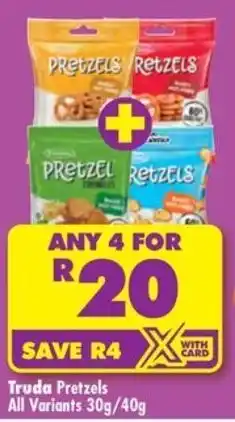 Shoprite Truda Pretzels offer