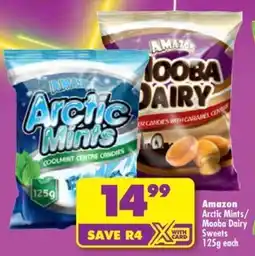 Shoprite Amazon Arctic Mints/Mooba Dairy Sweets offer