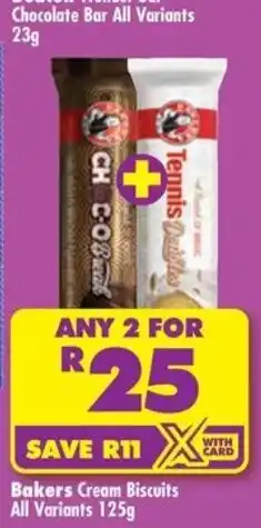 Chocolate Bar All Variants