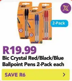 Shoprite Bic Crystal Ballpoint Pens offer
