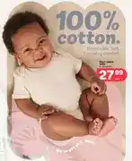 PEP Short-sleeve vests 0 - 24 months offer