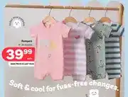 PEP Rompers 0 - 24 months offer