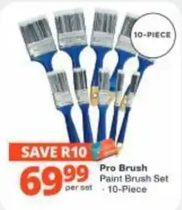 Checkers Hyper Pro Brush Paint Brush Set offer