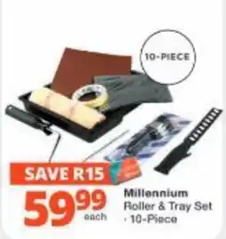 Checkers Hyper Millennium Roller & Tray Set offer