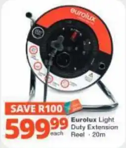 Checkers Hyper Eurolux Light Duty Extension Reel offer