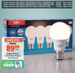 Checkers Hyper Super Power LED Globe offer