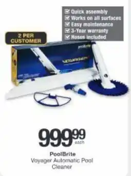 Checkers Hyper PoolBrite Voyager Automatic Pool Cleaner offer