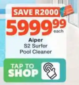 Checkers Hyper Aiper S2 Surfer Pool Cleaner offer