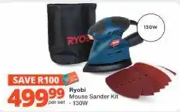 Checkers Hyper Ryobi Mouse Sander Kit offer